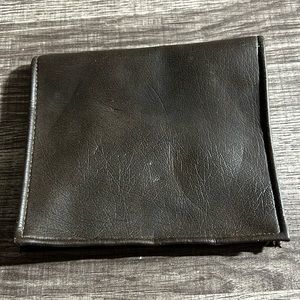 Vintage leather genuine capele made in England bifold wallet